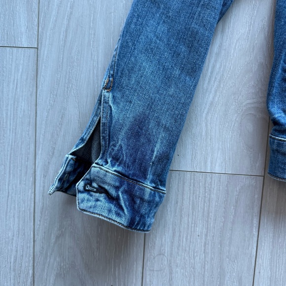 Rag & Bone Definitive Jean Jacket Blue Fire Island Size Small - Picture 10 of 15